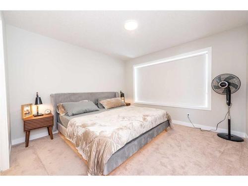 77 Homestead Boulevard Ne, Calgary, AB - Indoor Photo Showing Bedroom