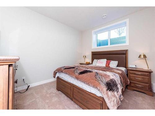 77 Homestead Boulevard Ne, Calgary, AB - Indoor Photo Showing Bedroom