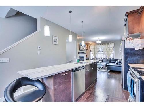 136 Redstone View Ne, Calgary, AB - Indoor Photo Showing Kitchen