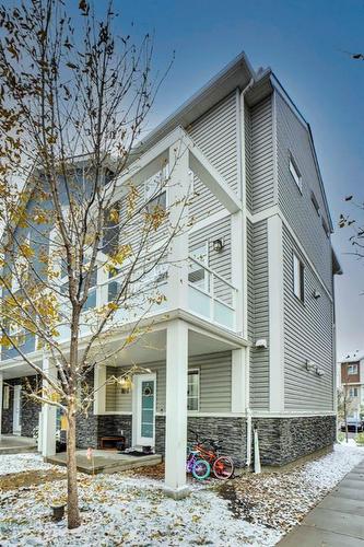 136 Redstone View Ne, Calgary, AB - Outdoor With Facade