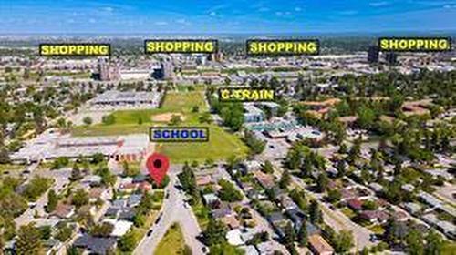 908 87 Avenue Sw, Calgary, AB - Outdoor With View