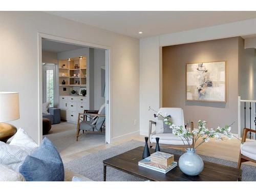 4310 Stanley Drive Sw, Calgary, AB - Indoor Photo Showing Living Room