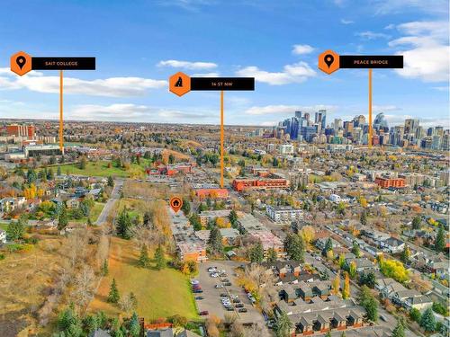 451-1620 8 Avenue Nw, Calgary, AB - Outdoor With View