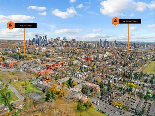 451-1620 8 Avenue Nw, Calgary, AB - Outdoor With View