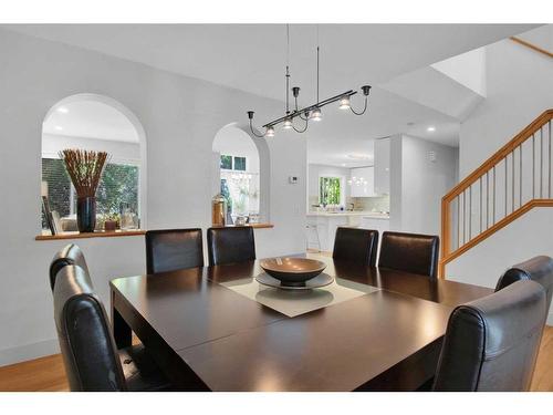 18566 Chaparral Manor Se, Calgary, AB - Indoor Photo Showing Dining Room