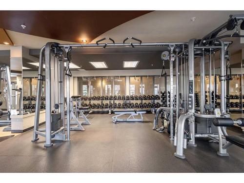 6310-11811 Lake Fraser Drive Se, Calgary, AB - Indoor Photo Showing Gym Room