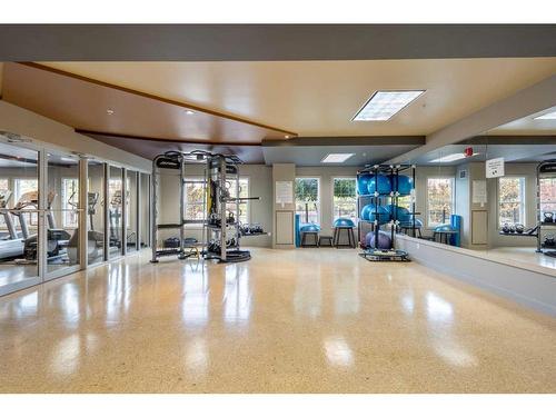 6310-11811 Lake Fraser Drive Se, Calgary, AB - Indoor Photo Showing Gym Room