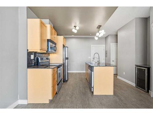 6310-11811 Lake Fraser Drive Se, Calgary, AB - Indoor Photo Showing Kitchen With Stainless Steel Kitchen