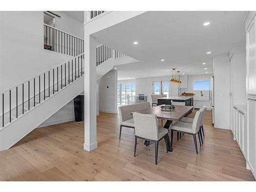 340 West Chestermere Drive, Chestermere, AB - Indoor Photo Showing Dining Room