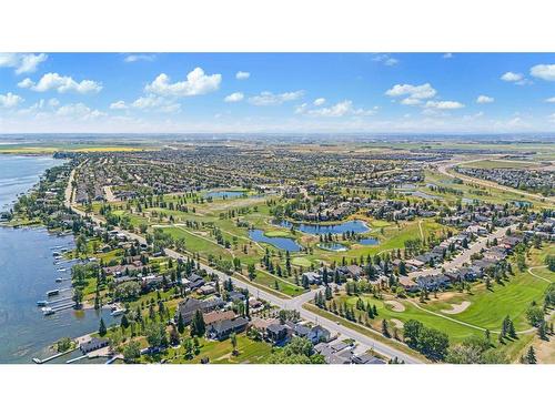 340 West Chestermere Drive, Chestermere, AB - Outdoor With Body Of Water With View