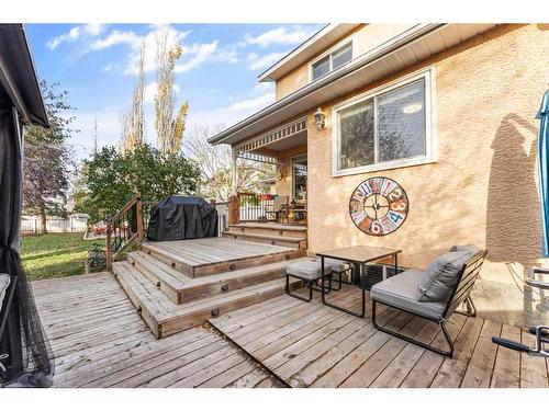 107 Tuffy'S Haven, Strathmore, AB - Outdoor With Deck Patio Veranda With Exterior