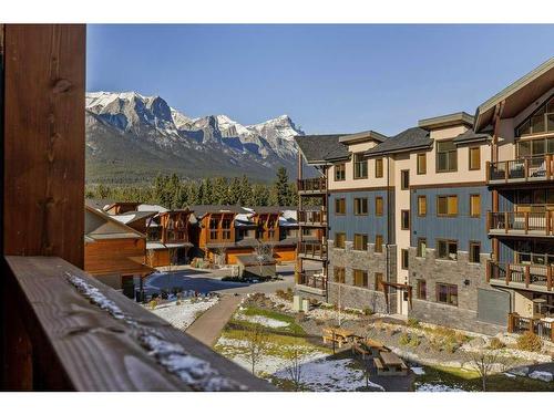 306-1315 Spring Creek Gate, Canmore, AB - Outdoor With Balcony