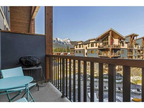 306-1315 Spring Creek Gate, Canmore, AB - Outdoor With Balcony With Exterior