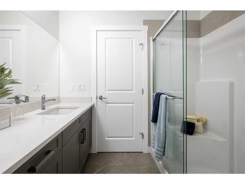 136 Sora Terrace Se, Calgary, AB - Indoor Photo Showing Bathroom