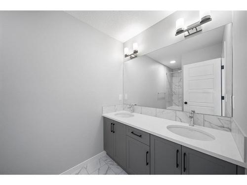 170 Dawson Harbour Rise, Chestermere, AB - Indoor Photo Showing Bathroom