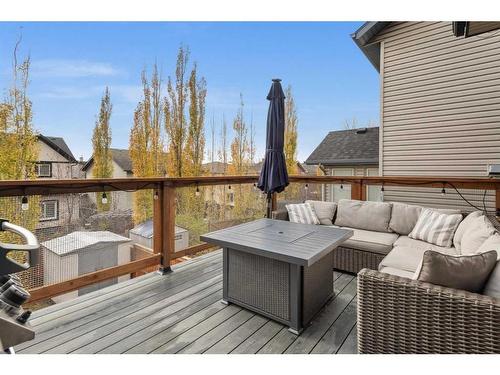 209 Hidden Creek Road Nw, Calgary, AB - Outdoor With Deck Patio Veranda With Exterior