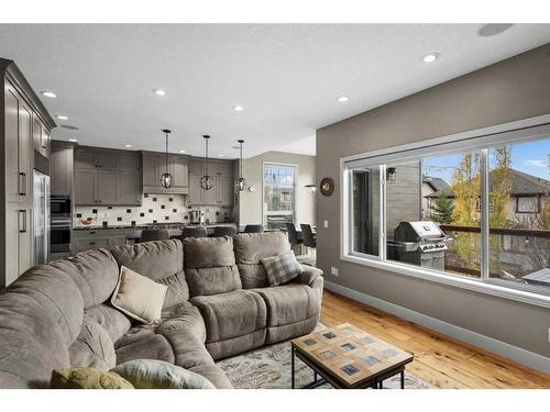 209 Hidden Creek Road Nw, Calgary, AB - Indoor Photo Showing Living Room