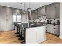 209 Hidden Creek Road Nw, Calgary, AB  - Indoor Photo Showing Kitchen With Upgraded Kitchen 