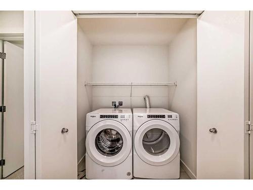 424-669 Savanna Boulevard Ne, Calgary, AB - Indoor Photo Showing Laundry Room