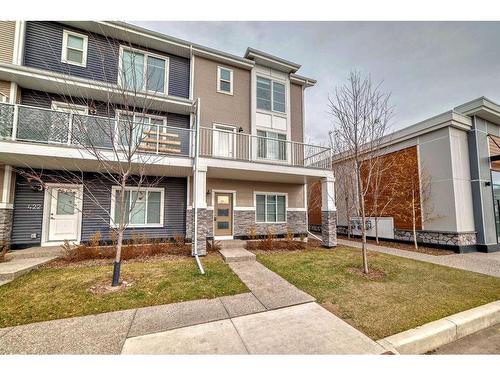 424-669 Savanna Boulevard Ne, Calgary, AB - Outdoor With Balcony With Facade