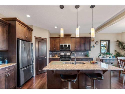 78 Brightonwoods Grove Se, Calgary, AB - Indoor Photo Showing Kitchen With Upgraded Kitchen