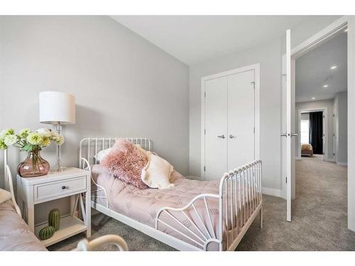 319 Homestead Drive Ne, Calgary, AB - Indoor Photo Showing Bedroom