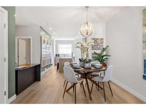 319 Homestead Drive Ne, Calgary, AB - Indoor Photo Showing Dining Room