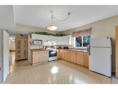 652 East Chestermere Drive, Chestermere, AB - Indoor Photo Showing Kitchen With Double Sink