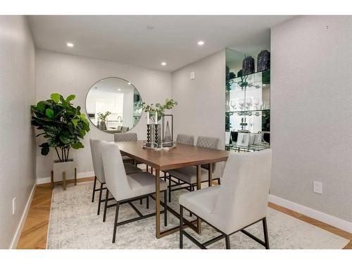 706-8505 Broadcast Avenue Sw, Calgary, AB - Indoor Photo Showing Dining Room