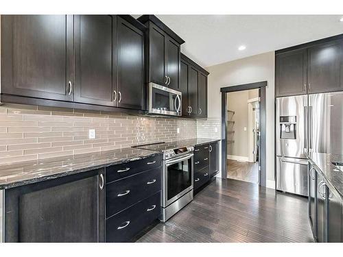 349050 Tamarack Drive East, Rural Foothills County, AB - Indoor Photo Showing Kitchen With Upgraded Kitchen