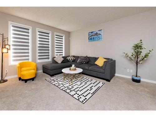 325 Skyview Springs Gardens Ne, Calgary, AB - Indoor Photo Showing Living Room