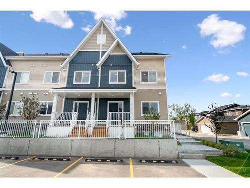 610-32 Red Embers Parade Ne, Calgary, AB - Outdoor With Deck Patio Veranda With Facade