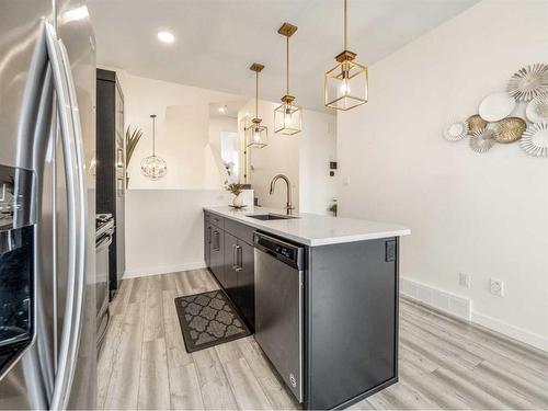 2700 46 Street South, Lethbridge, AB - Indoor Photo Showing Kitchen With Stainless Steel Kitchen With Upgraded Kitchen