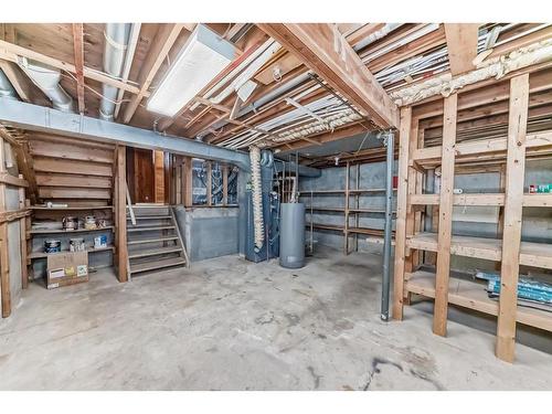 1024 Ranchview Road Nw, Calgary, AB - Indoor Photo Showing Basement