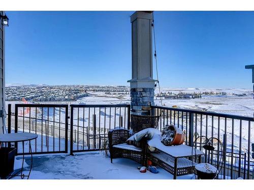 22 Evansborough View Nw, Calgary, AB - Outdoor With Balcony