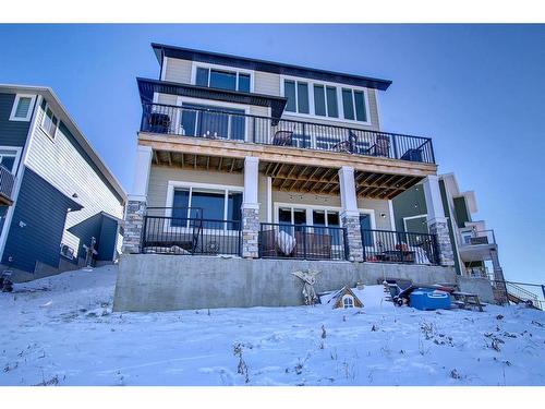 22 Evansborough View Nw, Calgary, AB - Outdoor With Balcony With Deck Patio Veranda