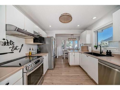 8-388 Sandarac Drive Nw, Calgary, AB - Indoor Photo Showing Kitchen With Stainless Steel Kitchen