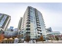 608-128 2 Street Sw, Calgary, AB  - Outdoor With Balcony With Facade 