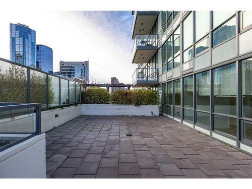 608-128 2 Street Sw, Calgary, AB - Outdoor With Balcony With Exterior