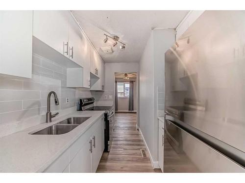 67-2727 Rundleson Road Ne, Calgary, AB - Indoor Photo Showing Kitchen With Double Sink