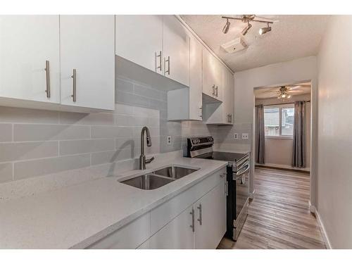 67-2727 Rundleson Road Ne, Calgary, AB - Indoor Photo Showing Kitchen With Double Sink