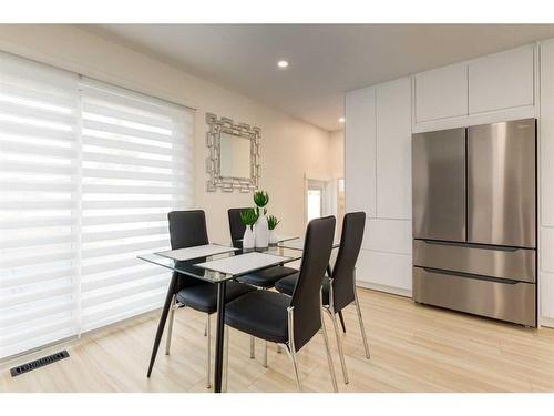 9339 Allison Drive Se, Calgary, AB - Indoor Photo Showing Dining Room