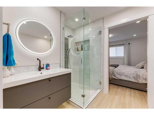 9339 Allison Drive Se, Calgary, AB - Indoor Photo Showing Bathroom