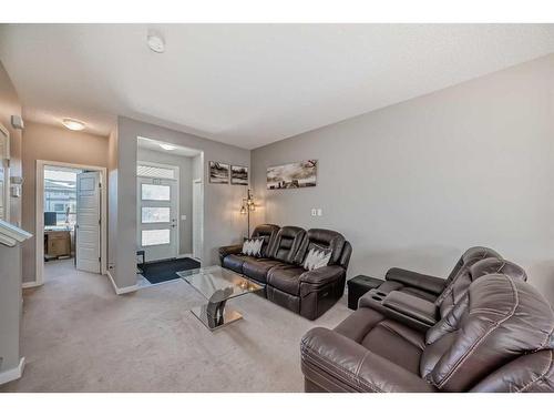 1596 Cornerstone Boulevard Ne, Calgary, AB - Indoor Photo Showing Living Room