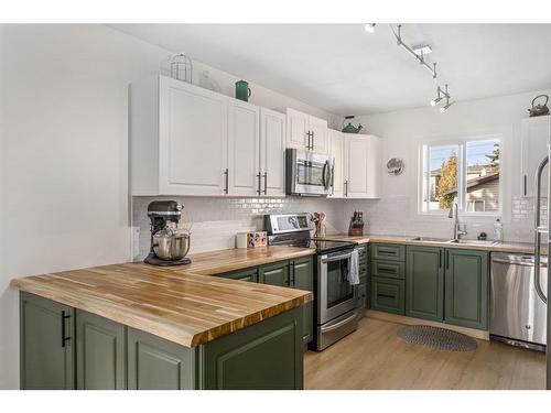 17 Aster Place Se, Airdrie, AB - Indoor Photo Showing Kitchen