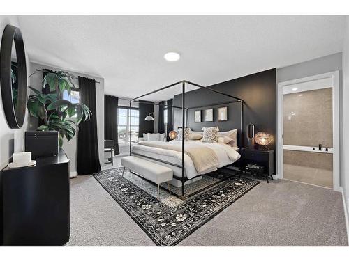 145 Edith Villas Nw, Calgary, AB - Indoor Photo Showing Bedroom