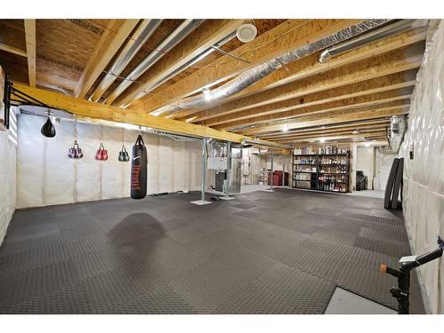 145 Edith Villas Nw, Calgary, AB - Indoor Photo Showing Basement