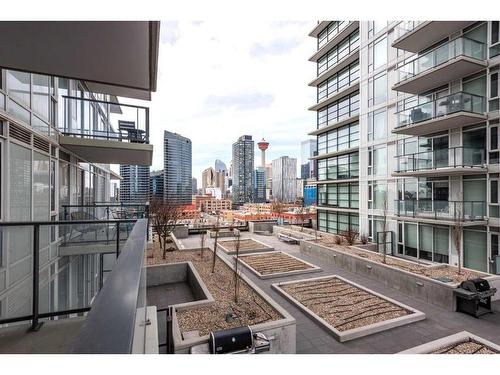 805-1188 3 Street Se, Calgary, AB - Outdoor With Balcony