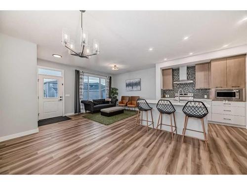 318 Chelsea Hollow, Chestermere, AB - Indoor Photo Showing Kitchen