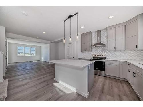 66 Savanna Rise Ne, Calgary, AB - Indoor Photo Showing Kitchen With Upgraded Kitchen